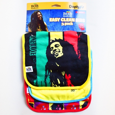 Bob Marley 3 Pack Infant Bibs