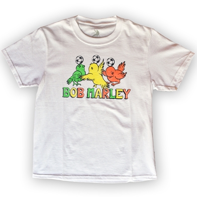 Bob Marley Three Little Birds Kids Tee