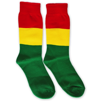 Rasta Stripe Tall Socks