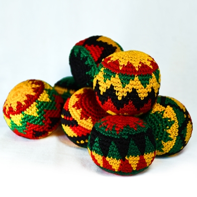 Rasta Hacky Sack