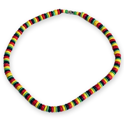 Rasta Beaded Necklace