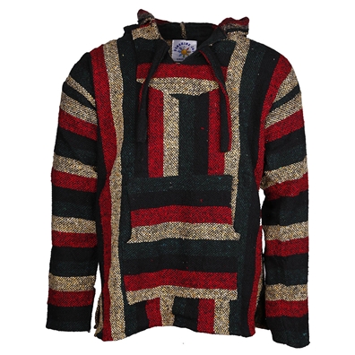 Vintage Rasta Baja Hoodie