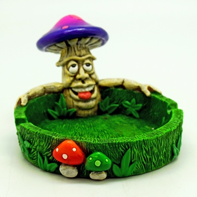 Chillin Mushroom Novelty Ashtray