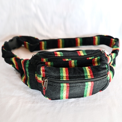 Rasta Stripe Fanny Pack