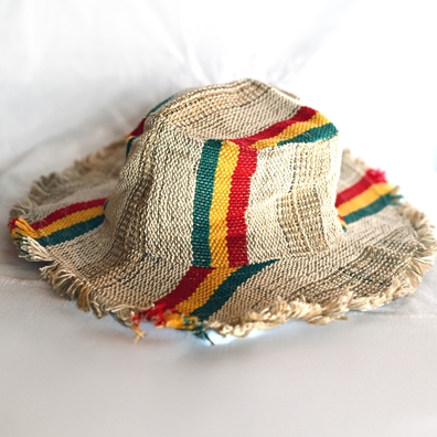 Woven Hemp Rasta Stripe