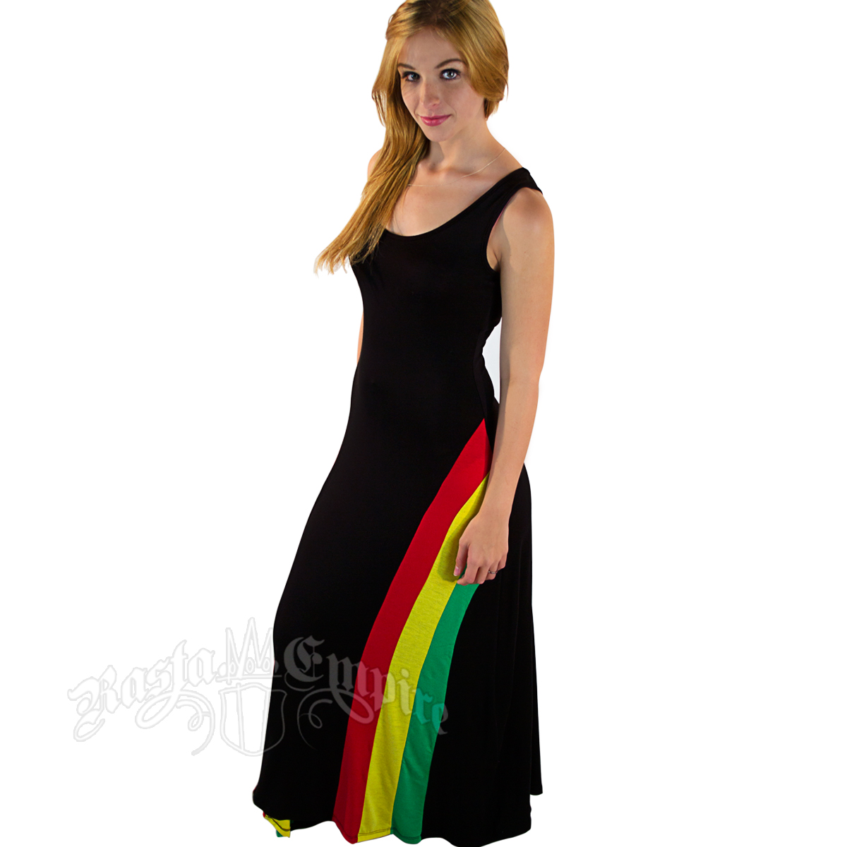 reggae maxi dress