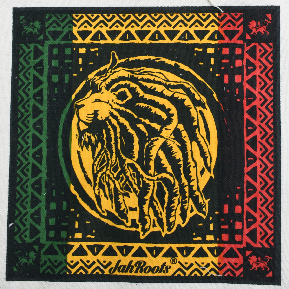 Roots　and　Rasta　of　Tote　Bag　Reggae　Lion　Jah　Judah