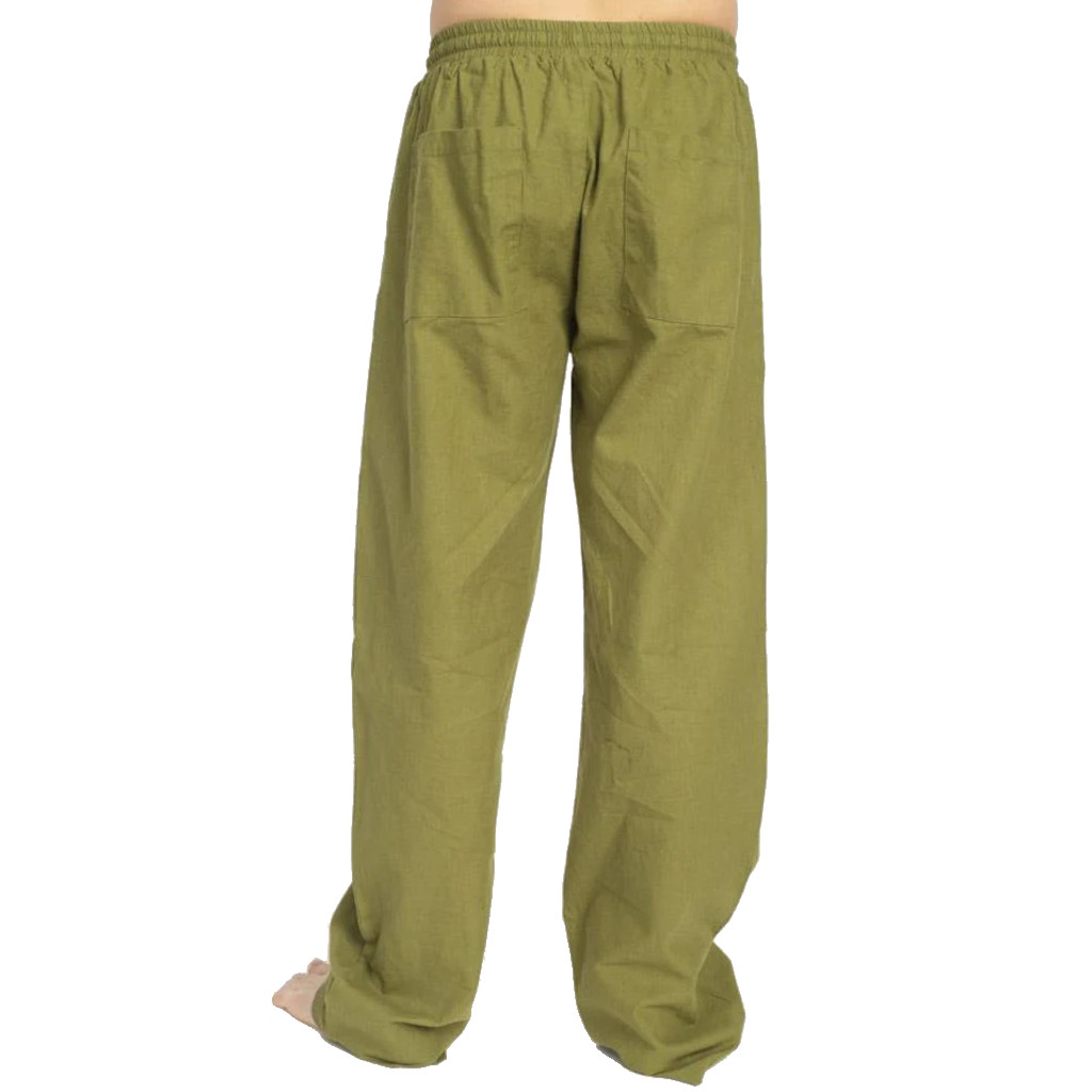 OLIVE GREEN COTTON TROUSER – Republic by Omar Farooq