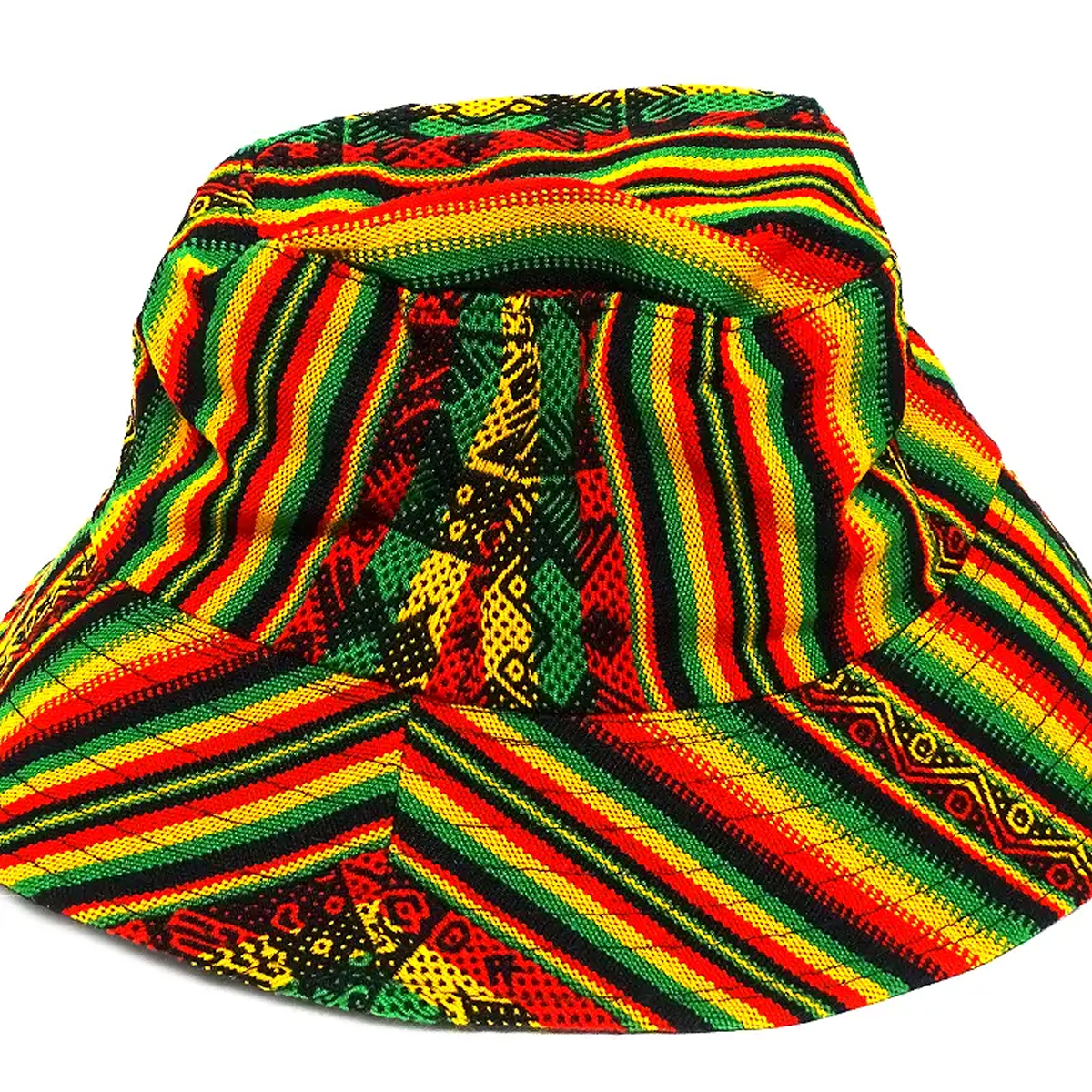 Rasta Stripe Bucket Hat | RastaEmpire